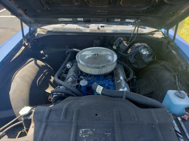 1971 Blue Oldsmobile Cutlass