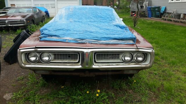 1971 Brown Dodge Charger Convertible