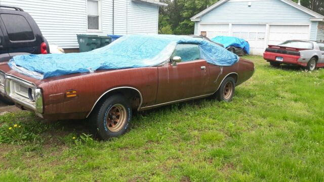 1971 Brown Dodge Charger Convertible