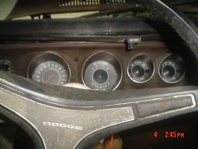 1971 Brown Dodge Charger Convertible