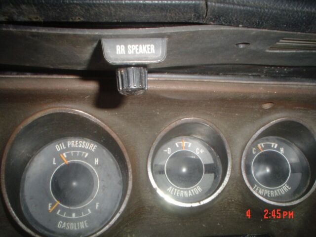 1971 Brown Dodge Charger Convertible