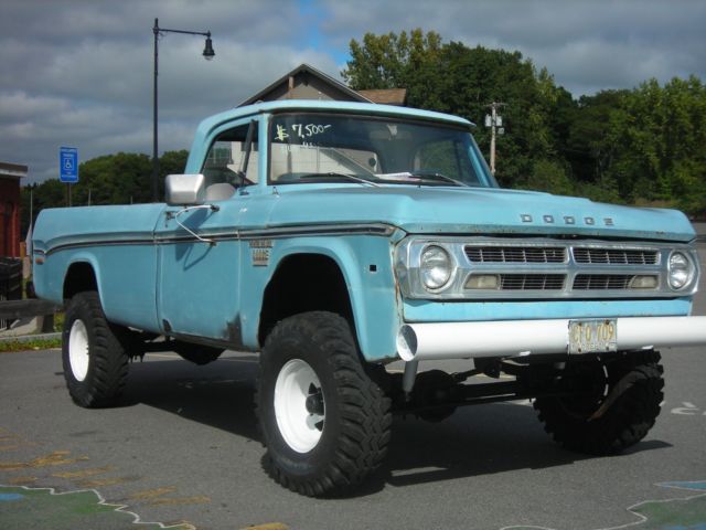 1971 Blue Dodge Other Pickups