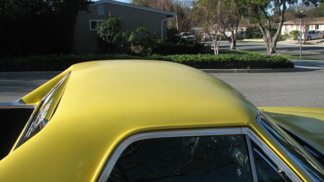 1971 yellow Chevrolet El Camino