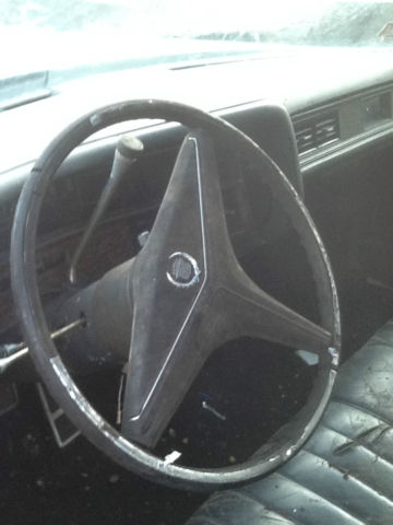 1971 White Cadillac Eldorado Convertible