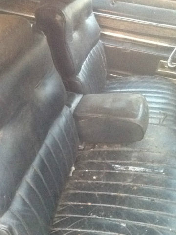 1971 White Cadillac Eldorado Convertible