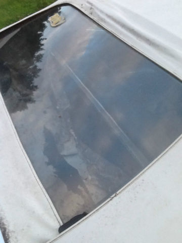 1971 White Cadillac Eldorado Convertible