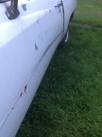 1971 White Cadillac Eldorado Convertible