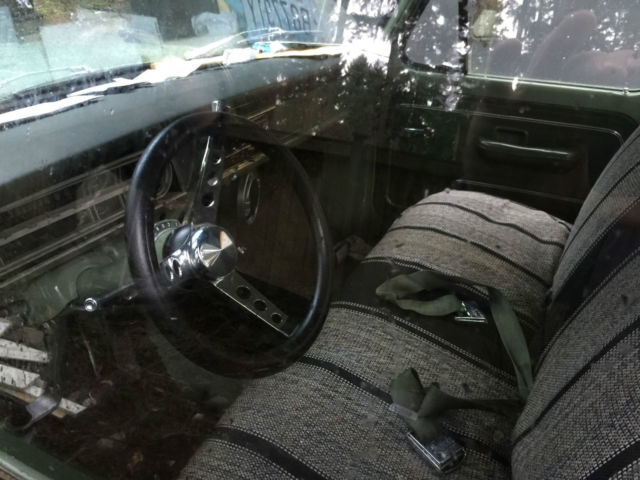 1971 Green Ford F-100 Pickup