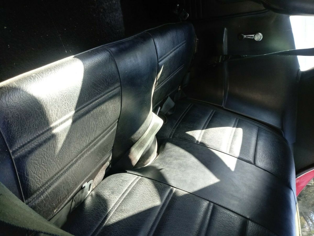 1971 Red Ford Mustang Coupe