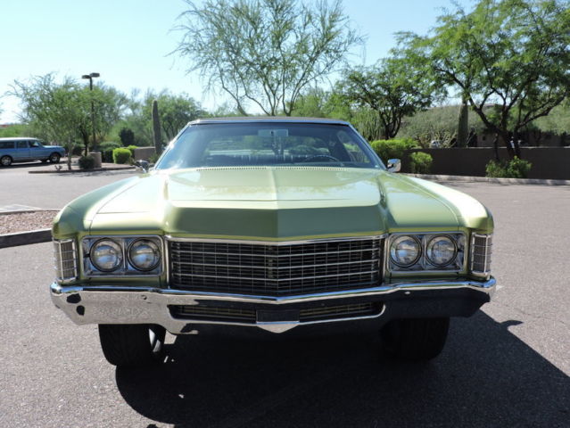 1971 Green Chevrolet Impala Coupe