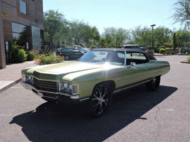 1971 Green Chevrolet Impala Coupe