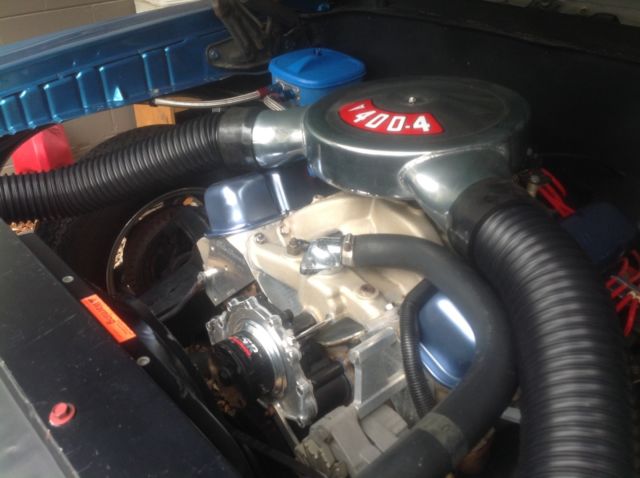 1971 Blue Pontiac Le Mans Coupe