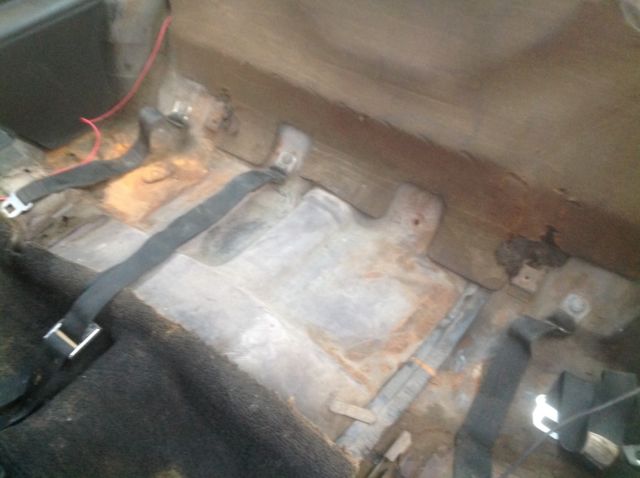 1971 Blue Pontiac Le Mans Coupe