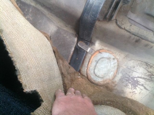 1971 Blue Pontiac Le Mans Coupe