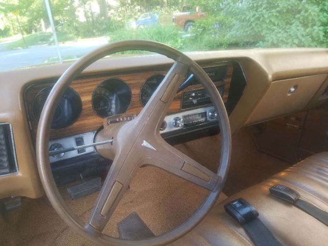 1971 Green Pontiac Le Mans Coupe