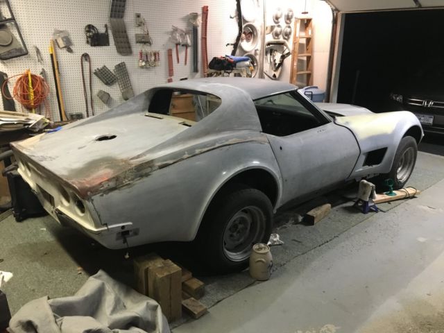 1971 Hatch Green Original Color Chevrolet Corvette Coupe
