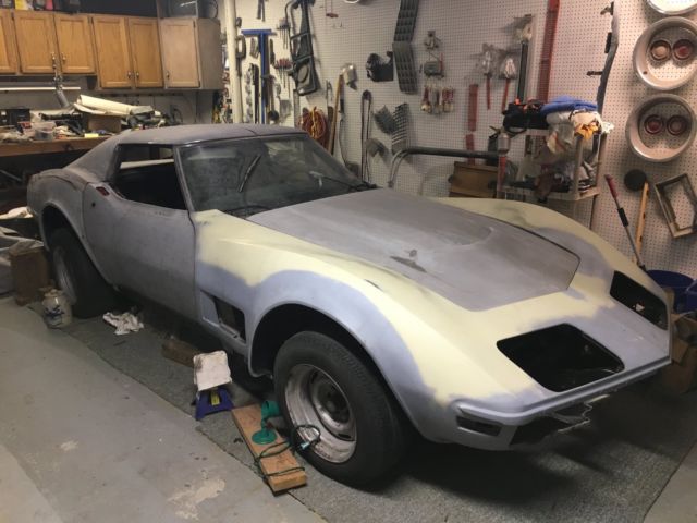 1971 Hatch Green Original Color Chevrolet Corvette Coupe