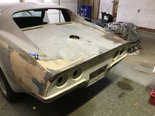 1971 Hatch Green Original Color Chevrolet Corvette Coupe