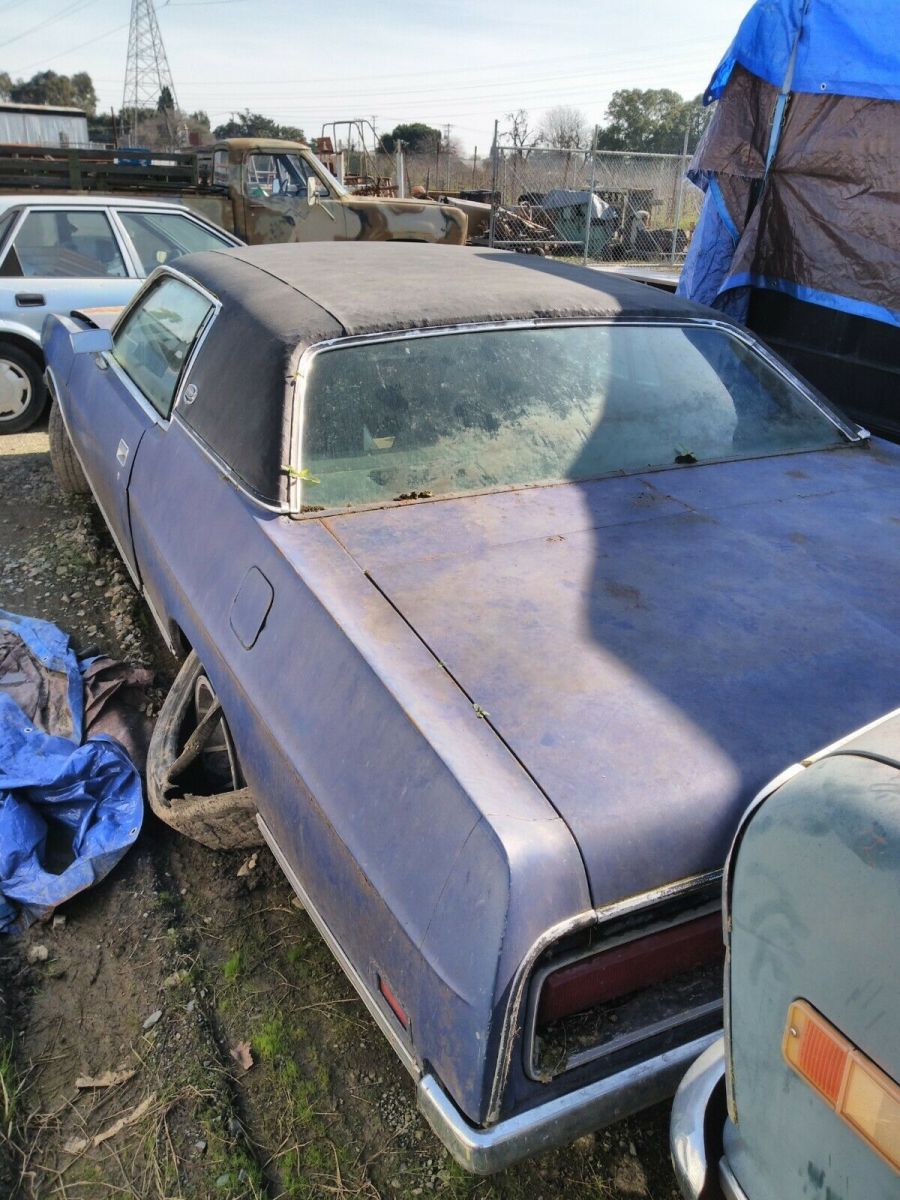 1971 Blue Ford Galaxie Coupe