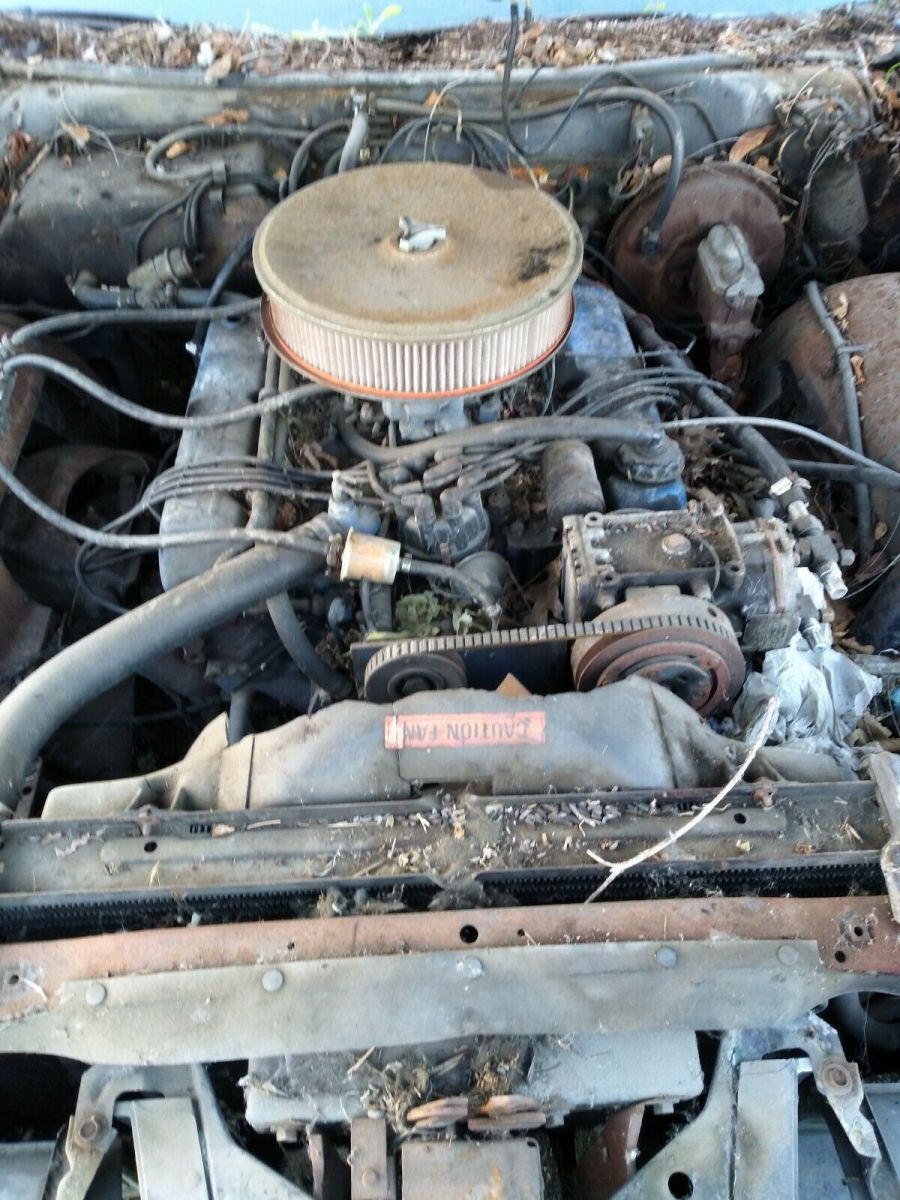 1971 Blue Ford Galaxie Coupe