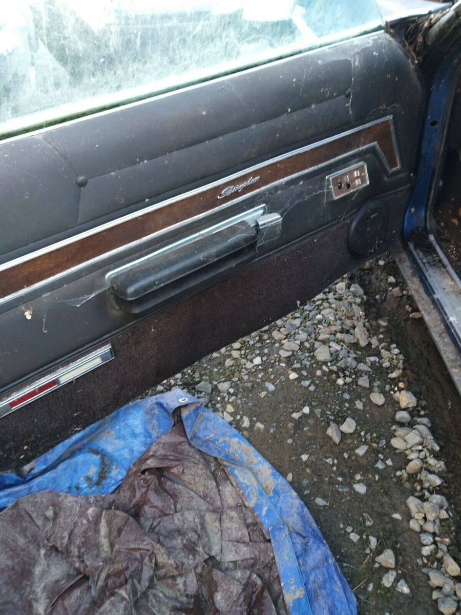 1971 Blue Ford Galaxie Coupe