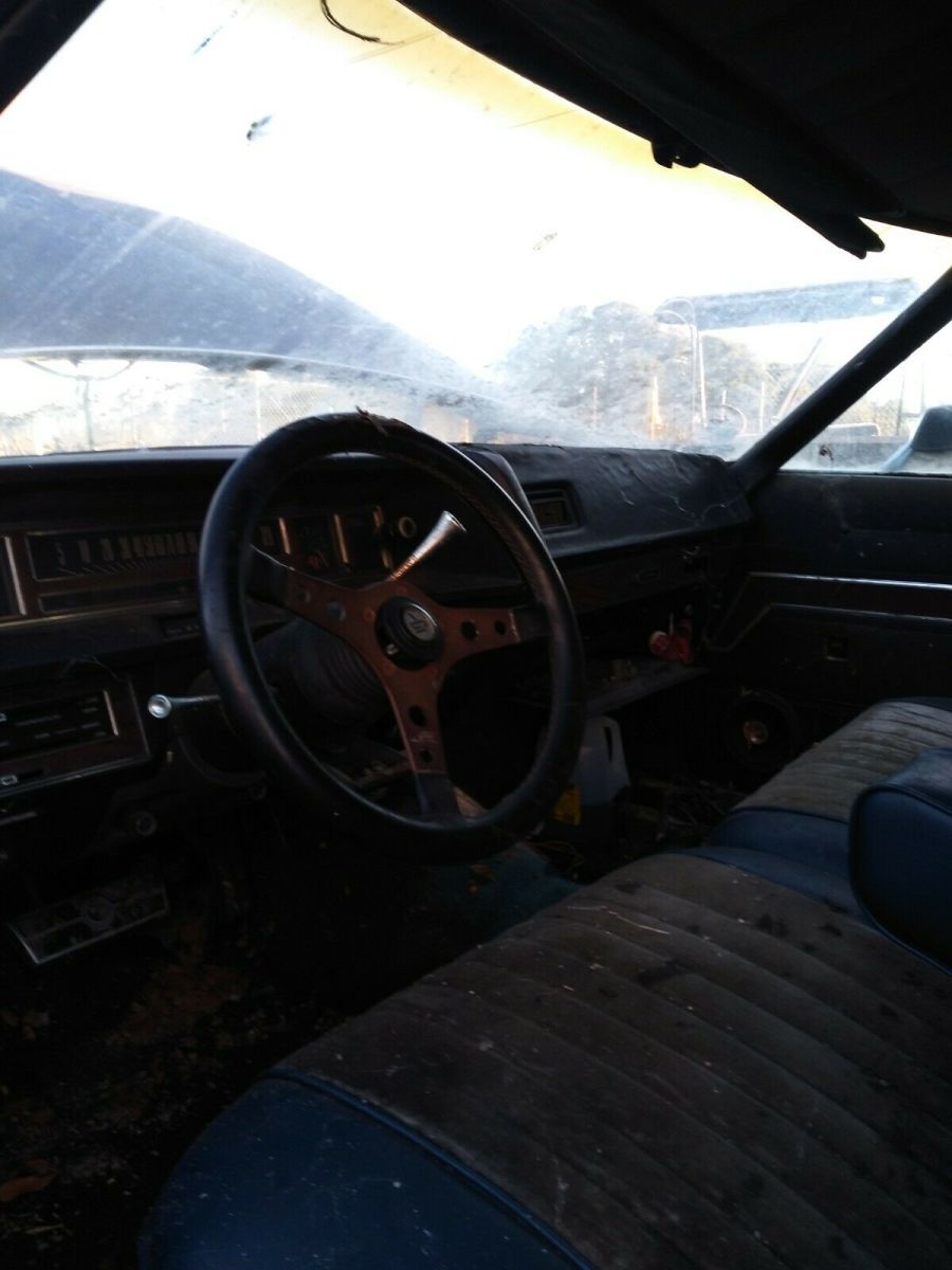 1971 Blue Ford Galaxie Coupe