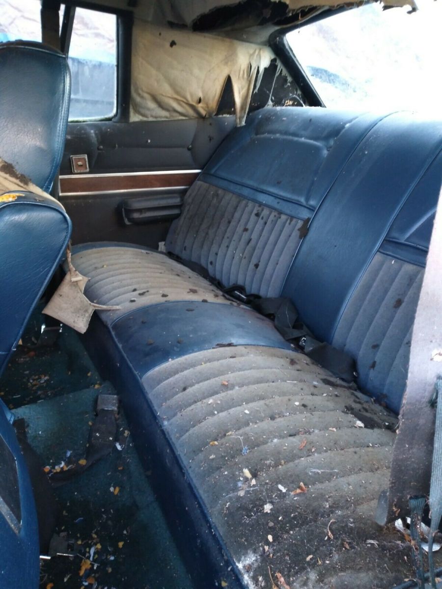 1971 Blue Ford Galaxie Coupe