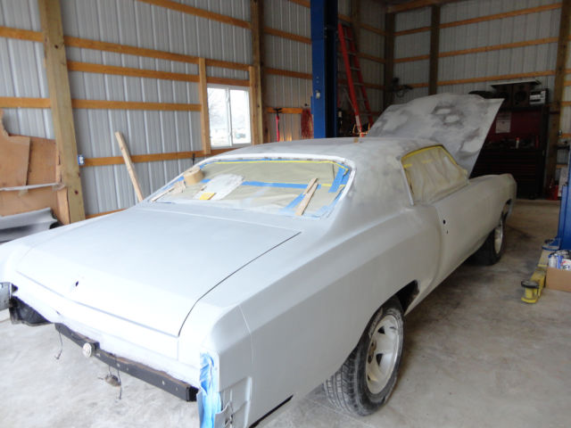 1971 Gray Chevrolet Monte Carlo Coupe