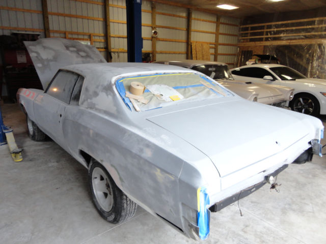 1971 Gray Chevrolet Monte Carlo Coupe