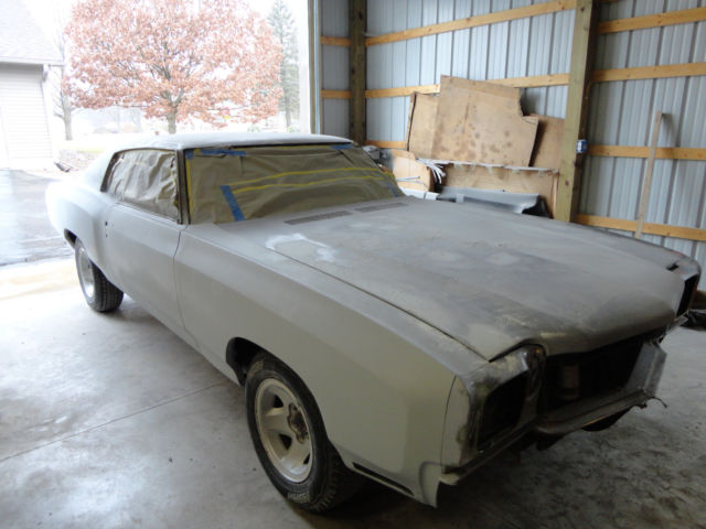 1971 Gray Chevrolet Monte Carlo Coupe