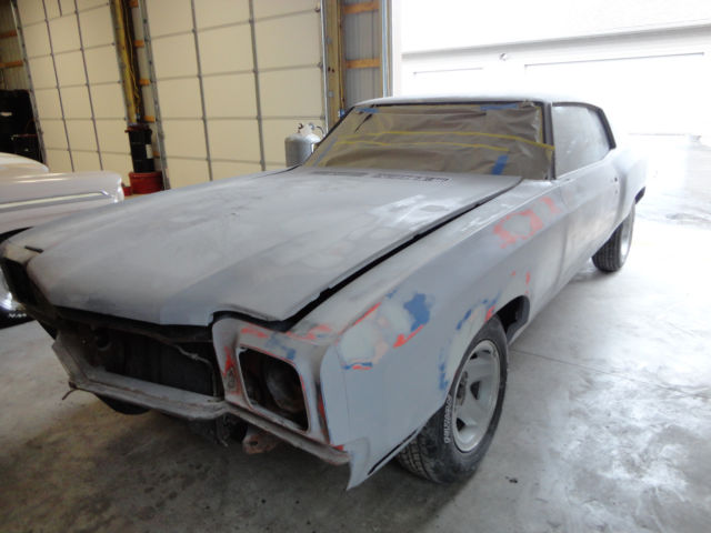 1971 Gray Chevrolet Monte Carlo Coupe