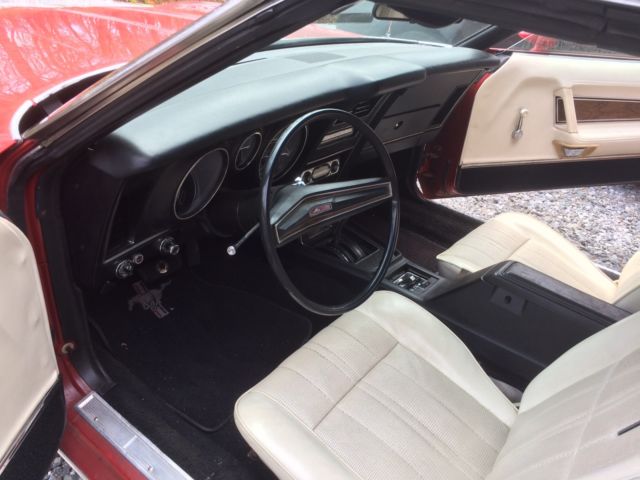 1971 Red Ford Mustang Convertible