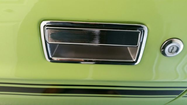 1971 Green Ford Mustang Fastback