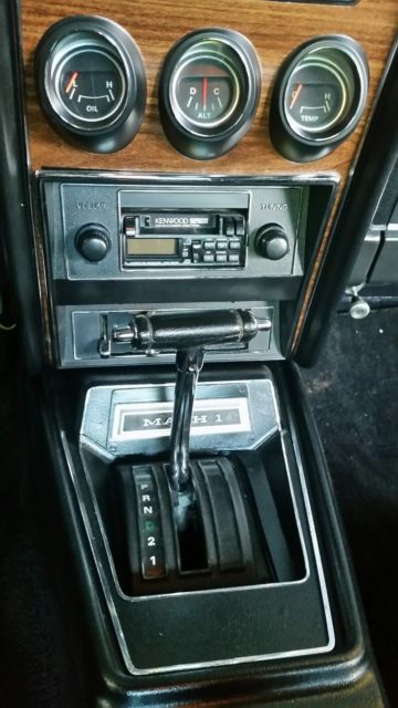1971 Green Ford Mustang Fastback