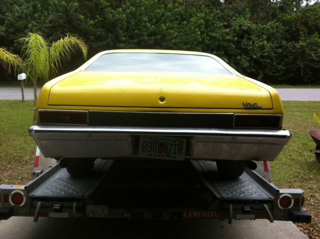 1971 Green Chevrolet Nova 2 dr