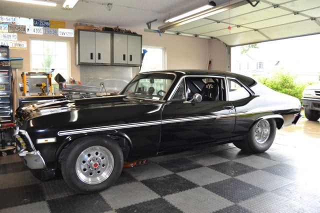 1971 Black Chevrolet Nova