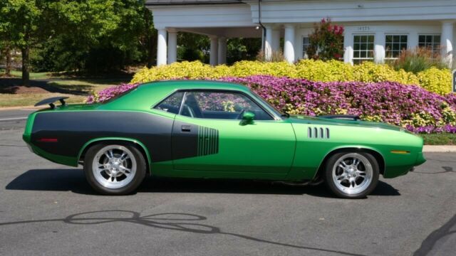 1971 B2 Blue Plymouth Barracuda Coupe