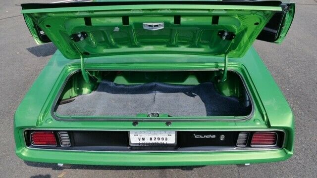 1971 B2 Blue Plymouth Barracuda Coupe