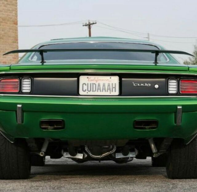 1971 B2 Blue Plymouth Barracuda Coupe