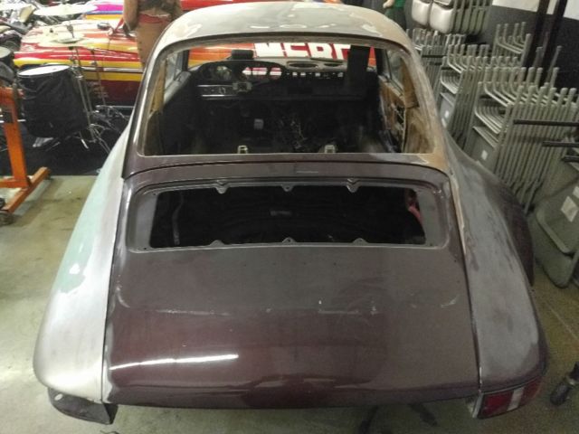 1971 Brown Porsche 911 Coupe