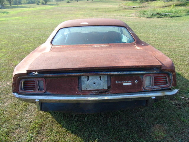 1971 Blue Plymouth Barracuda Coupe