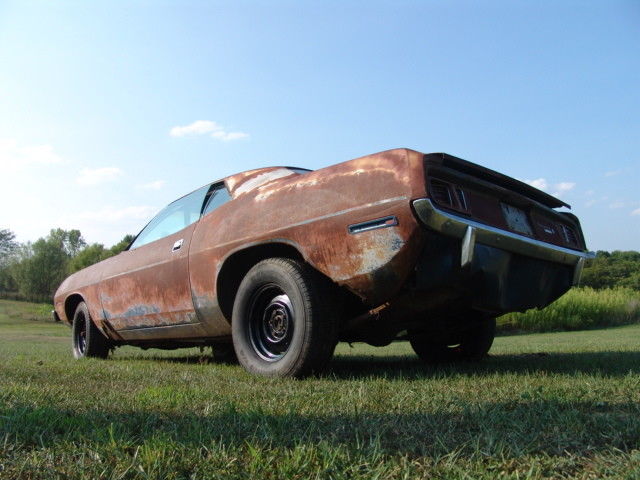 1971 Blue Plymouth Barracuda Coupe