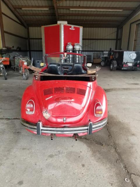 1971 Red Volkswagen Beetle - Classic Convertible