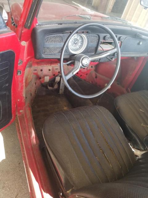 1971 Red Volkswagen Beetle - Classic Convertible