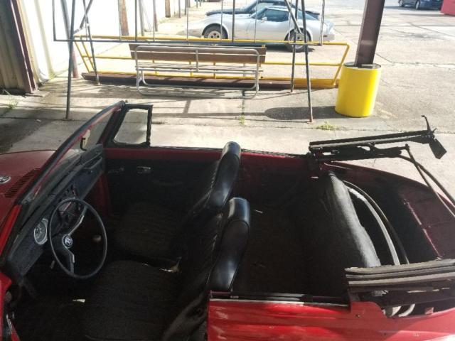 1971 Red Volkswagen Beetle - Classic Convertible