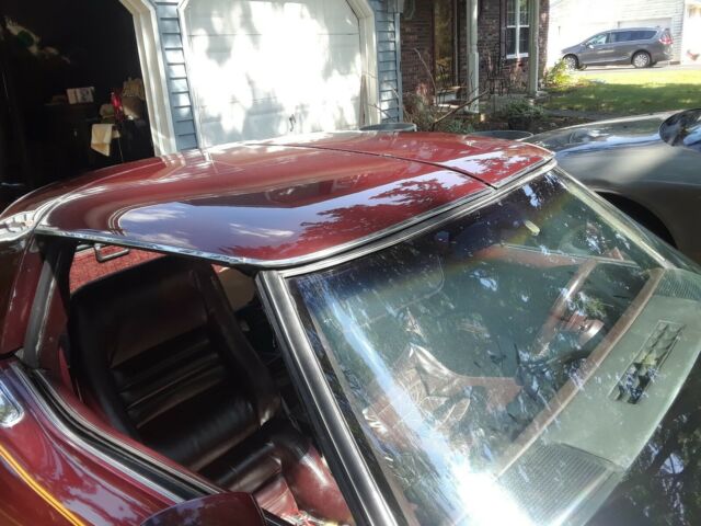 1980 Claret Chevrolet Corvette Coupe