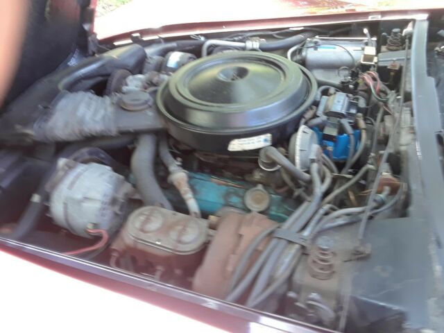 1980 Claret Chevrolet Corvette Coupe