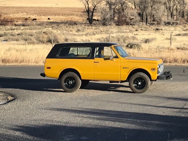 1972 Ochre Chevrolet Blazer UTLP
