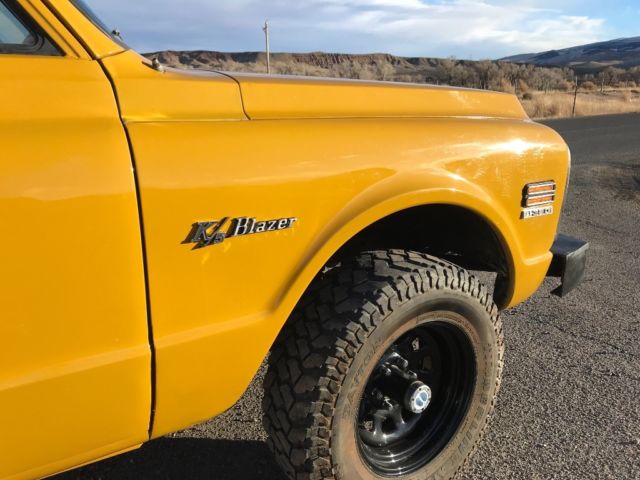 1972 Ochre Chevrolet Blazer UTLP