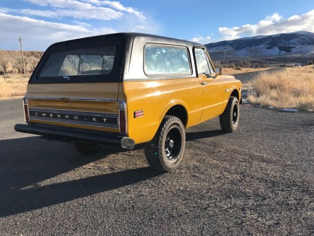 1972 Ochre Chevrolet Blazer UTLP